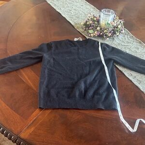 Everlane Cashmere Black Crewneck Pullover, S